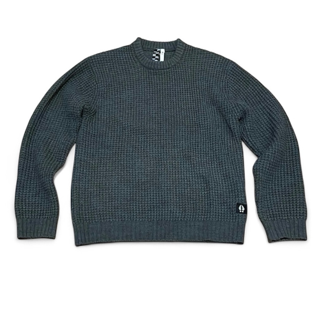 Men's Bearded Goat Odis Boatyard Merino Wool Blend Fisherman Sweater Size Small